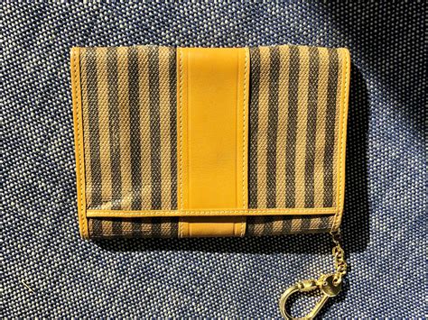 keychain wallet fendi|authentic fendi wallet.